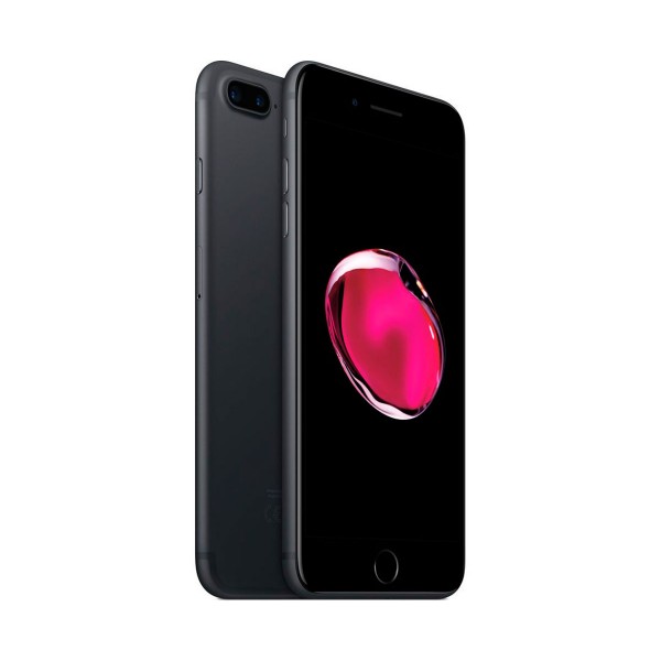 Apple iphone 7 plus 128gb negro mate reacondicionado cpo móvil 4g 5.5'' retina fhd/4core/128gb/3gb ram/12mp+12mp/7mp