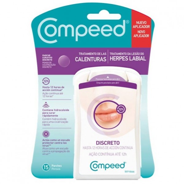 COMPEED PARCHE HERPES 15 UDS
