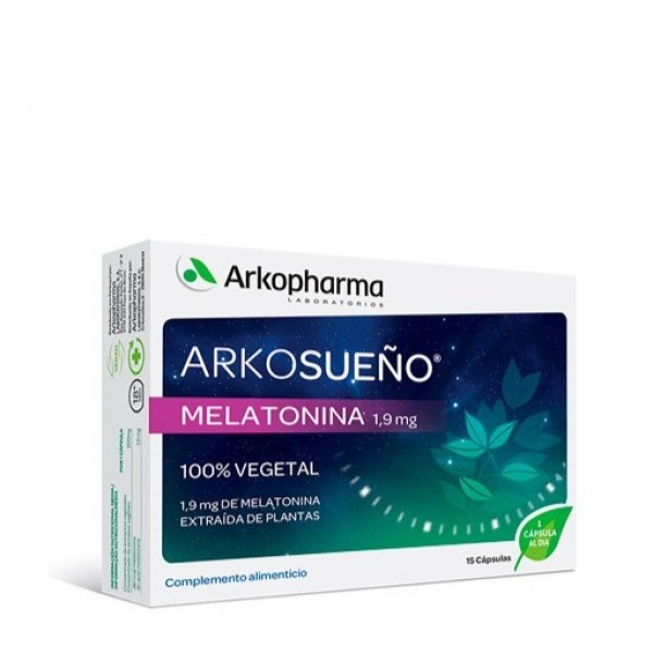Arkosueño Melatonina 1,9 Mg 15 Caps